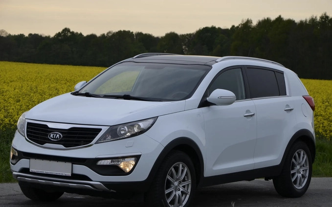 Kia Sportage cena 49900 przebieg: 192583, rok produkcji 2011 z Wąsosz małe 781